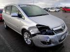 2013 VAUXHALL ZAFIRA DES for sale at Copart CHESTER