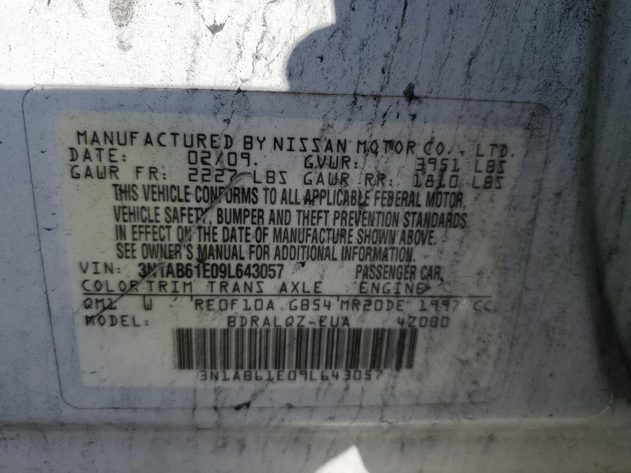 2009 Nissan Sentra - Image 14
