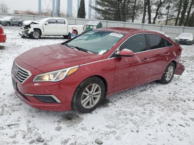  HYUNDAI SONATA 2016 Красный