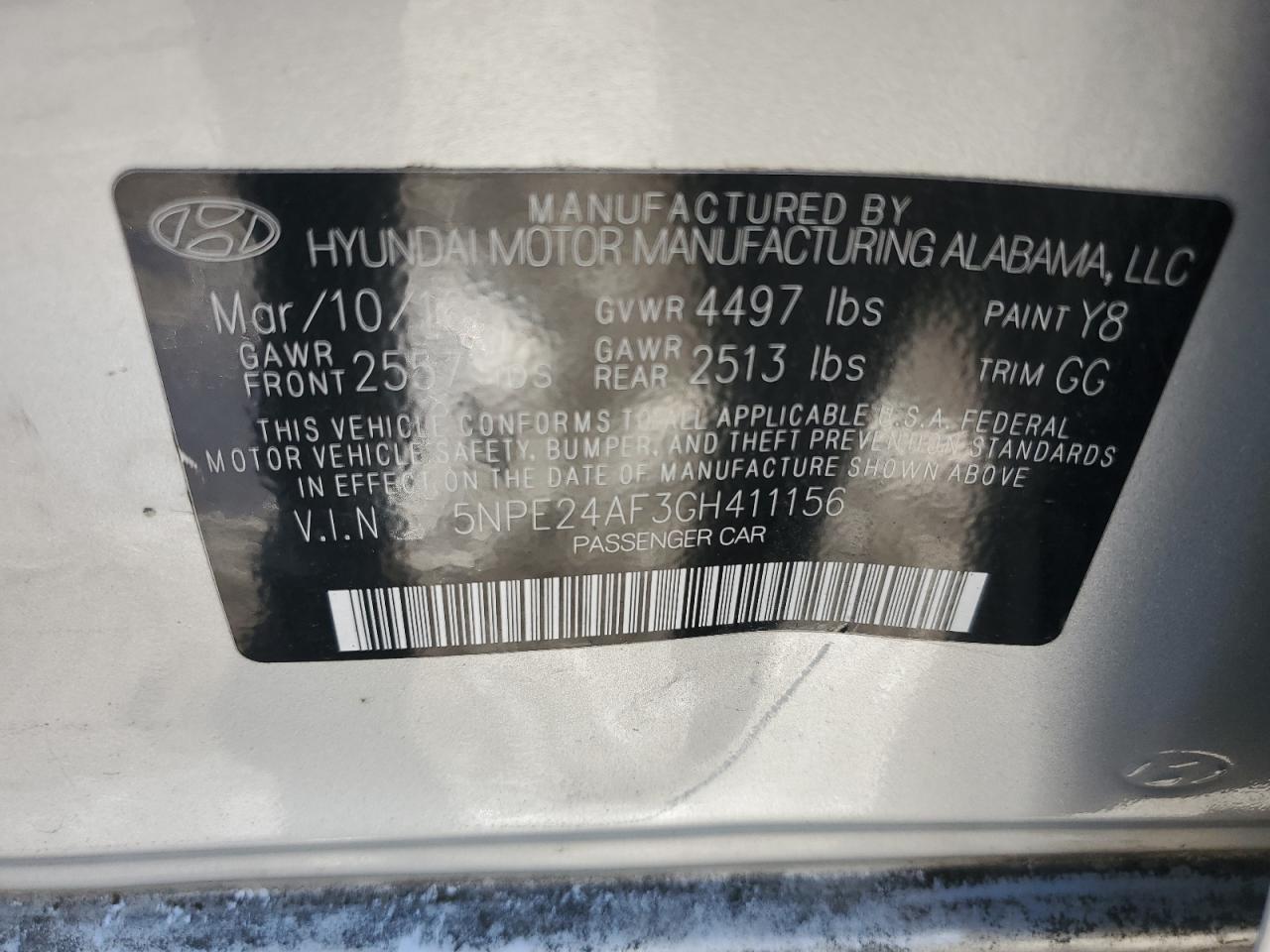 2016 Hyundai Sonata - Image 14