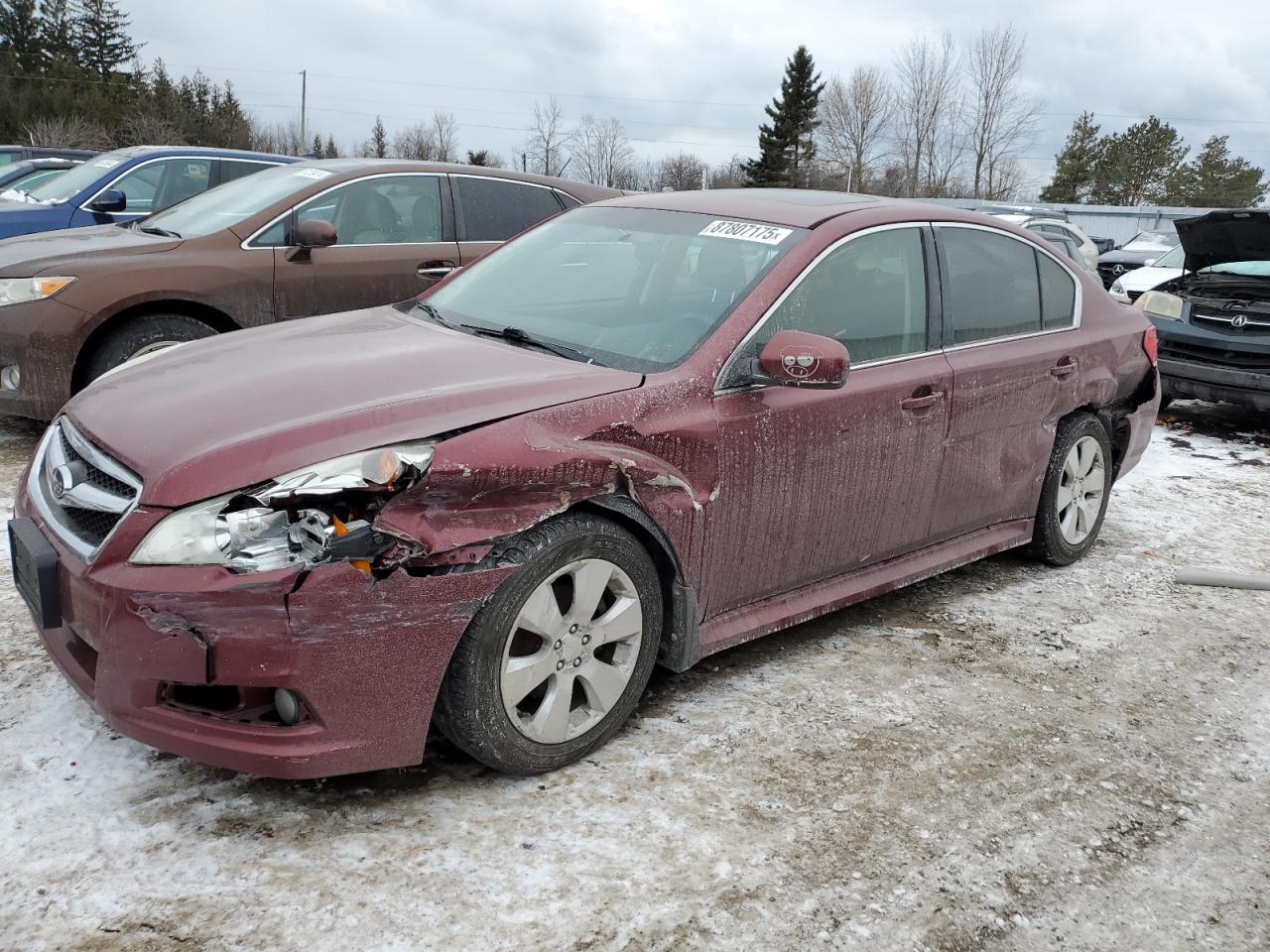 2011 Subaru Legacy 2.5I Premium na sprzedaż w Bowmanville, ON - Front End