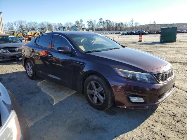  KIA OPTIMA 2014 Burgundy