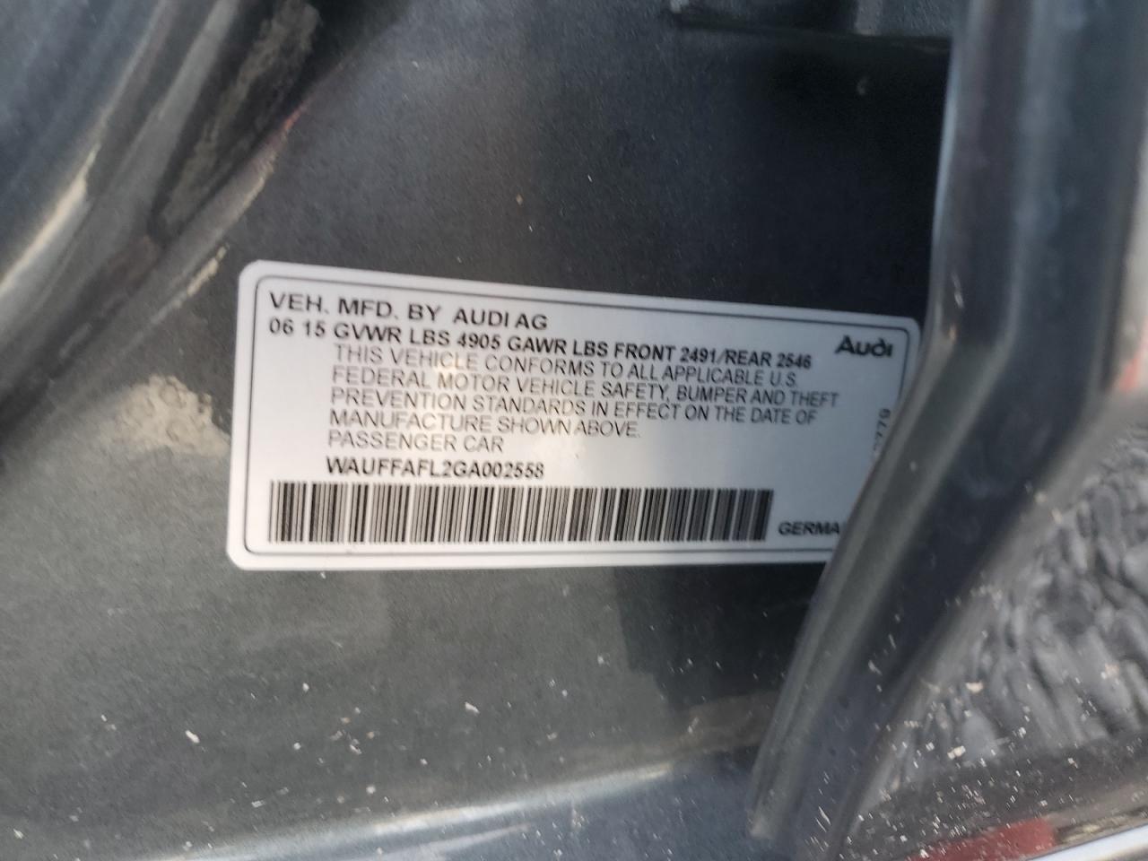 2016 Audi A4 - Image 14