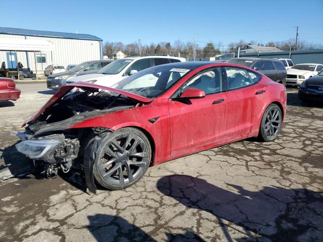  TESLA MODEL S 2021 Красный