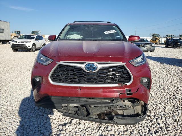  TOYOTA HIGHLANDER 2020 Red