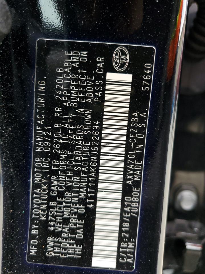 2022 Toyota Camry - Image 13