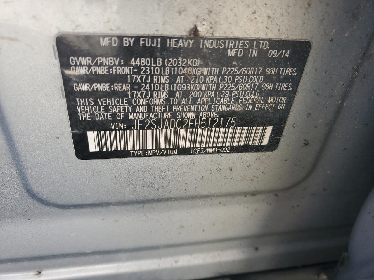 2015 Subaru Forester - Image 14