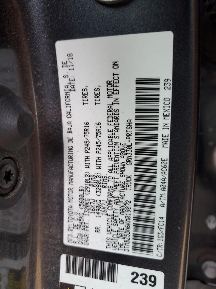 2019 Toyota Tacoma - Image 12