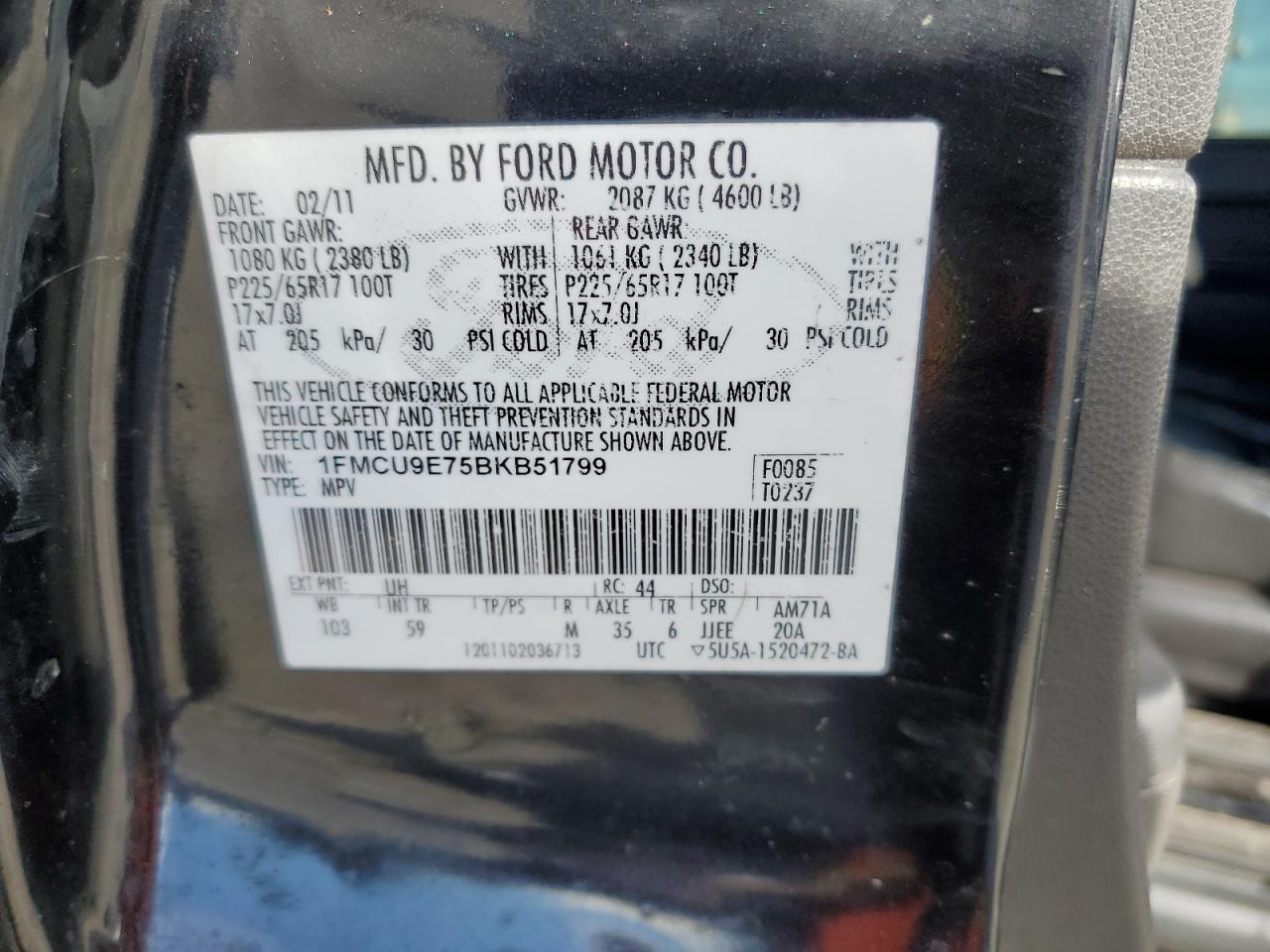 2011 Ford Escape - Image 13
