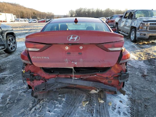  HYUNDAI ELANTRA 2018 Red