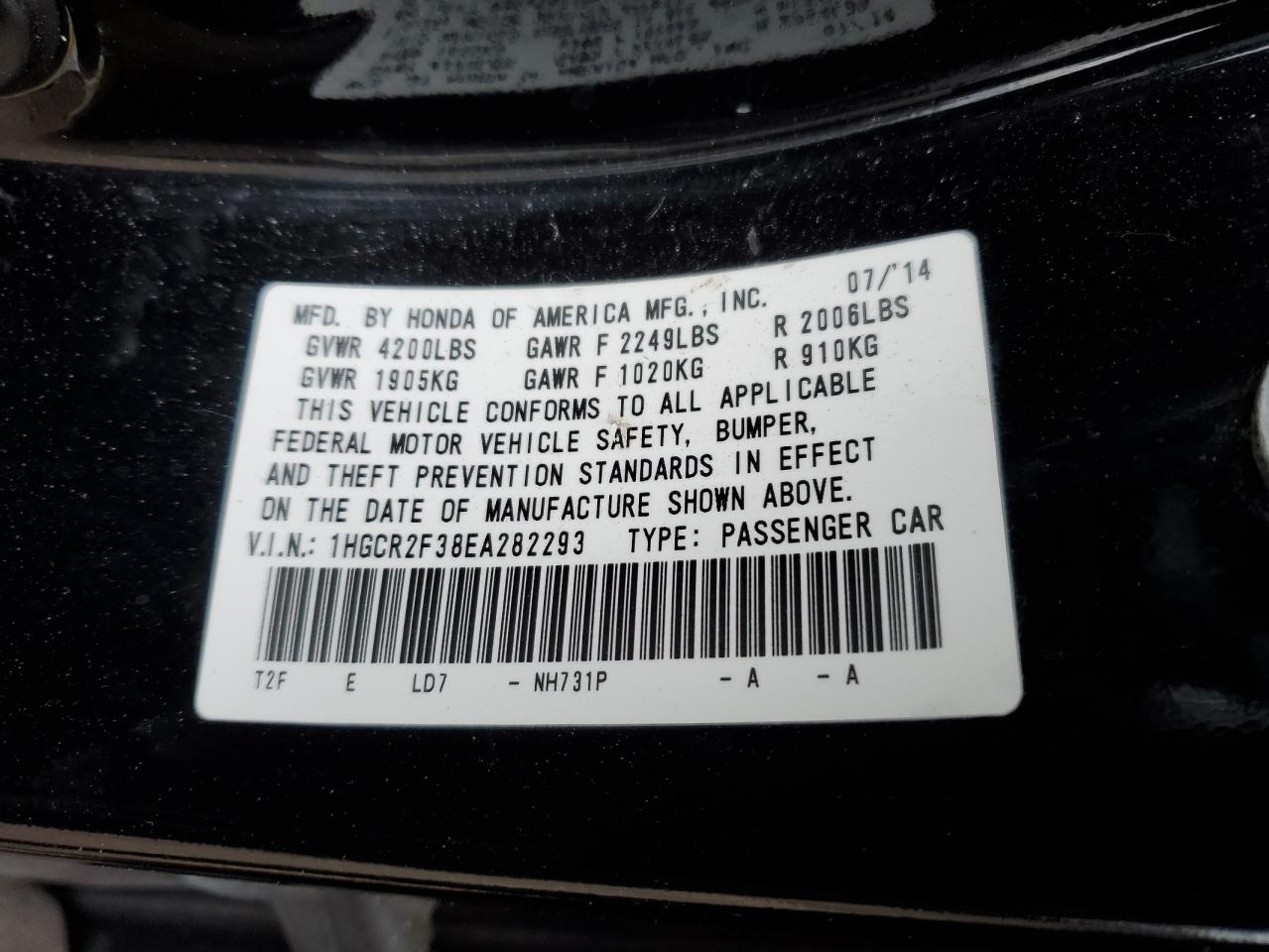2014 Honda Accord - Image 14