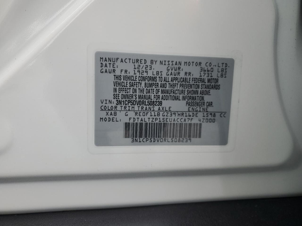 2024 Nissan Kicks - Image 15
