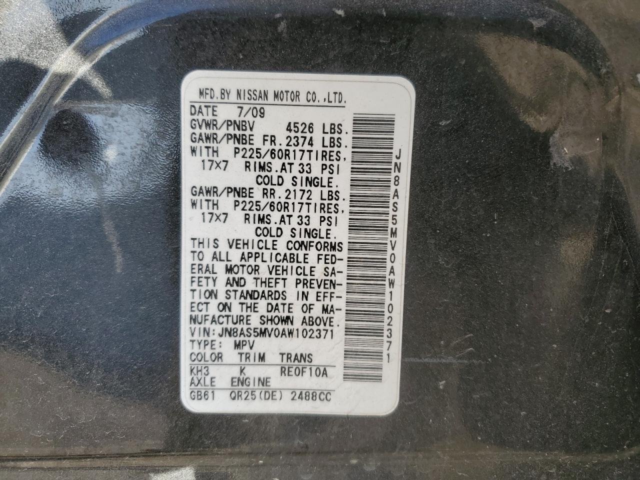 2010 Nissan Rogue - Image 15