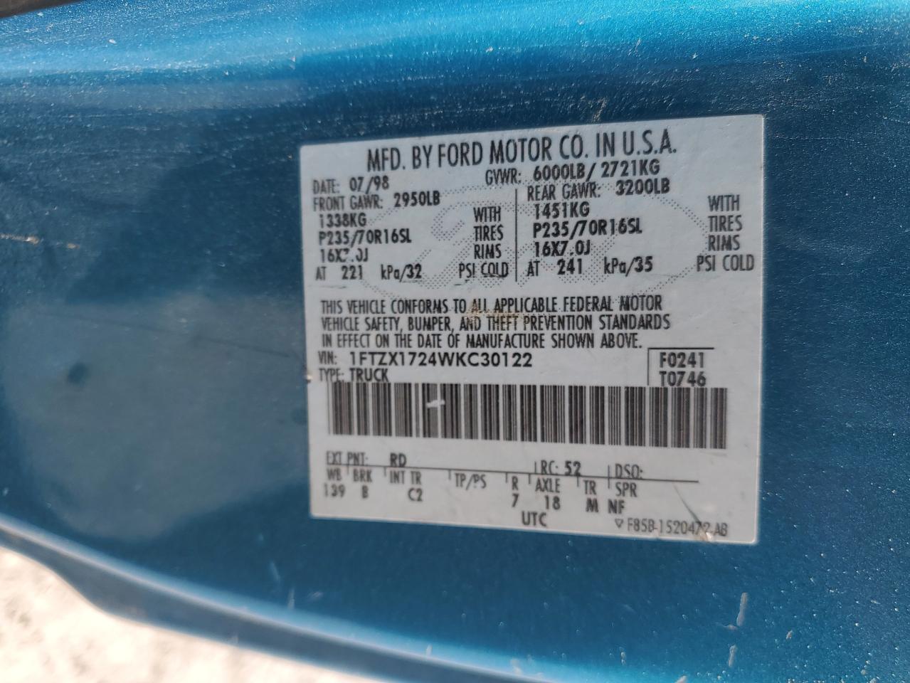 1998 Ford F-150 - Image 14