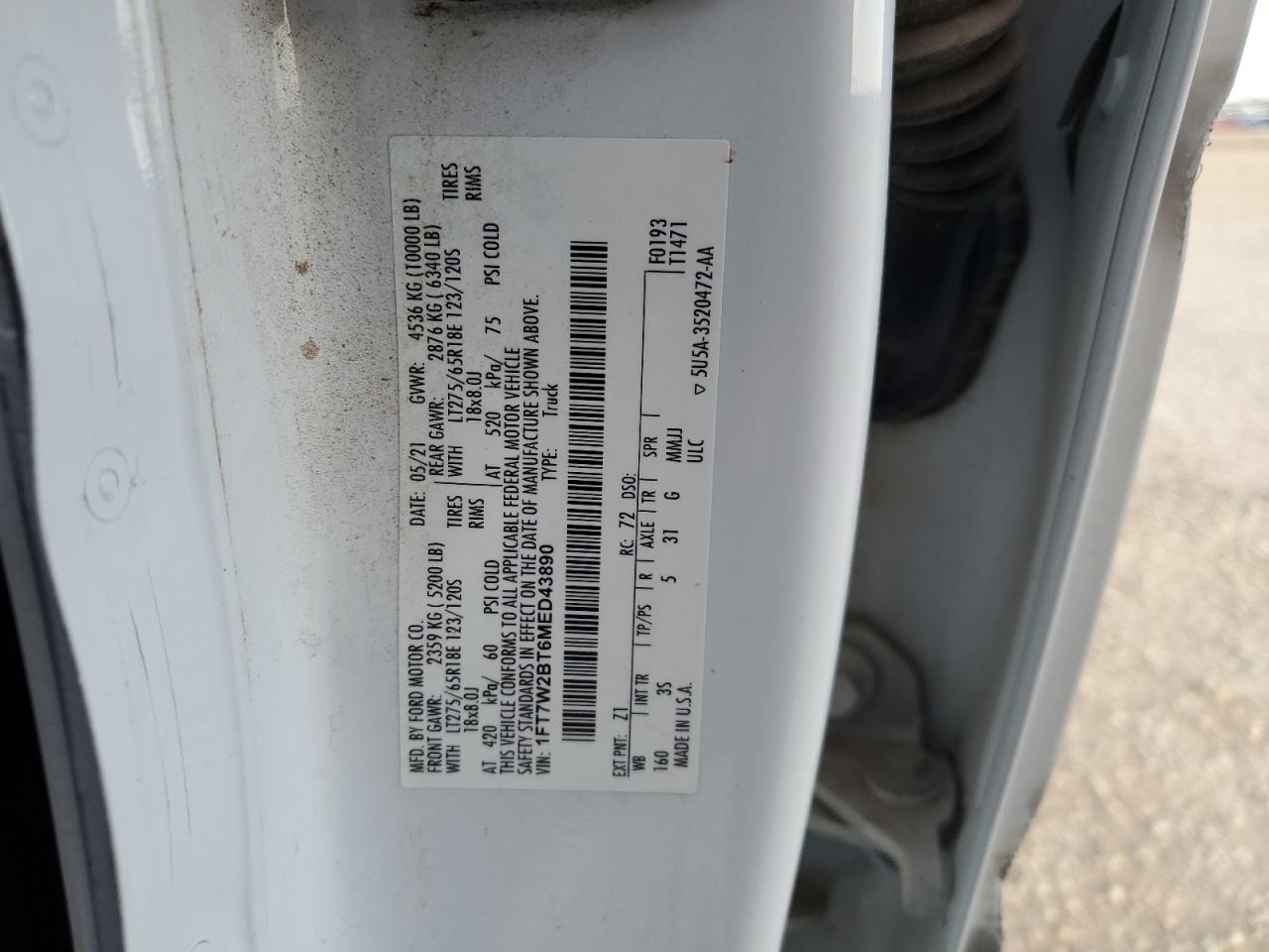 2021 Ford F250 - Image 12