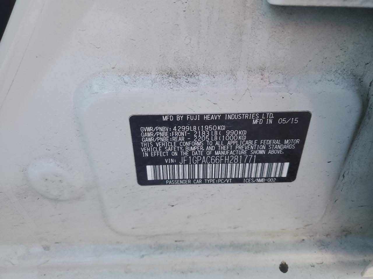 2015 Subaru Impreza - Image 12
