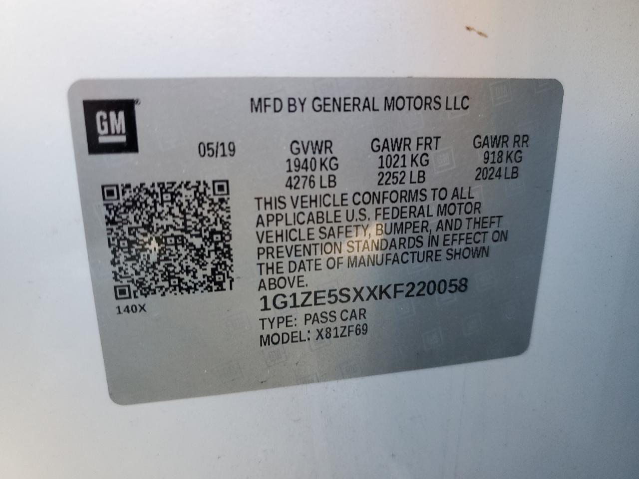 2019 Chevrolet Malibu - Image 15