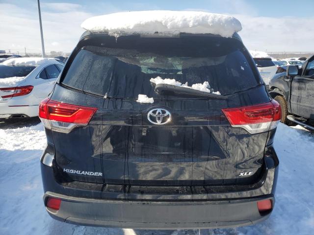  TOYOTA HIGHLANDER 2017 Черный