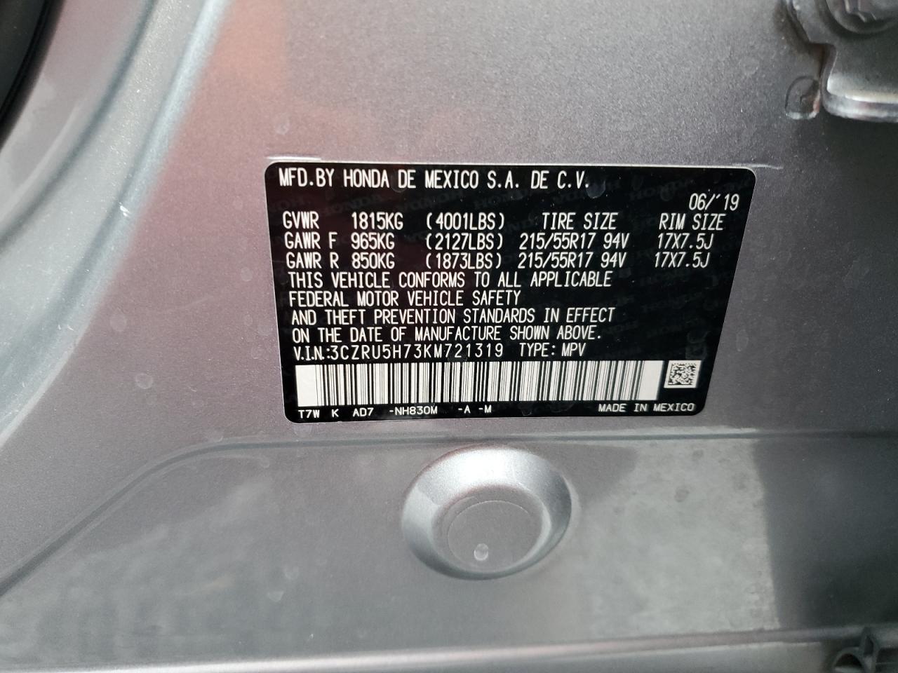 2019 Honda HR-V - Image 13