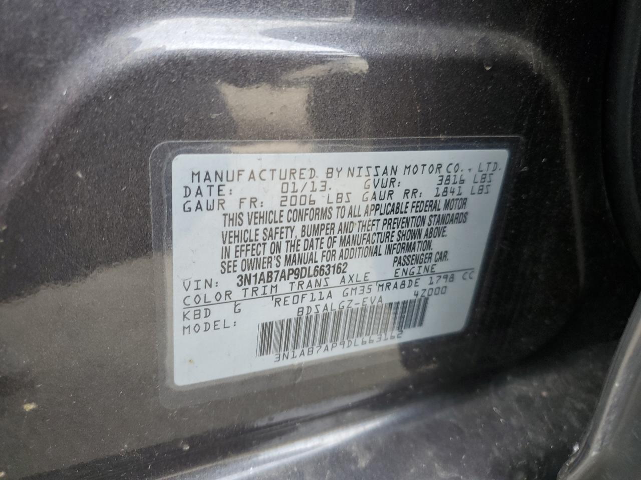 2013 Nissan Sentra - Image 12