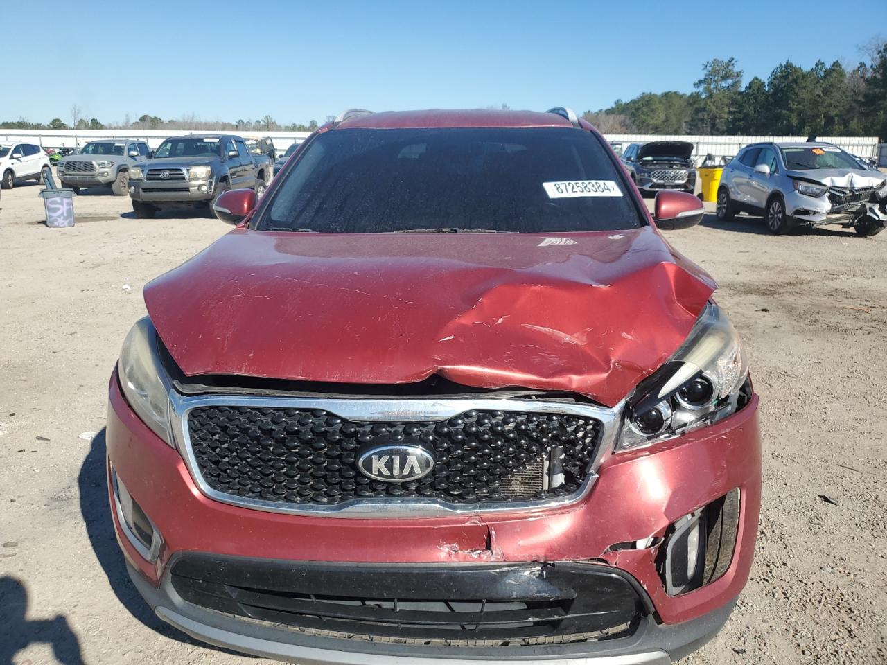 2018 Kia Sorento Ex VIN: 5XYPH4A57JG409763 Lot: 87258384