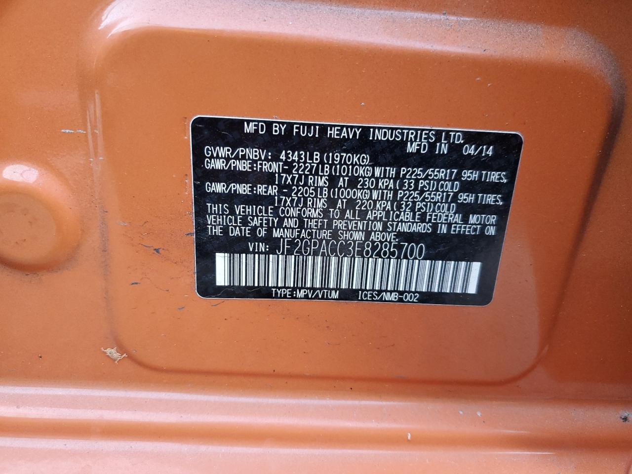2014 Subaru XV - Image 12