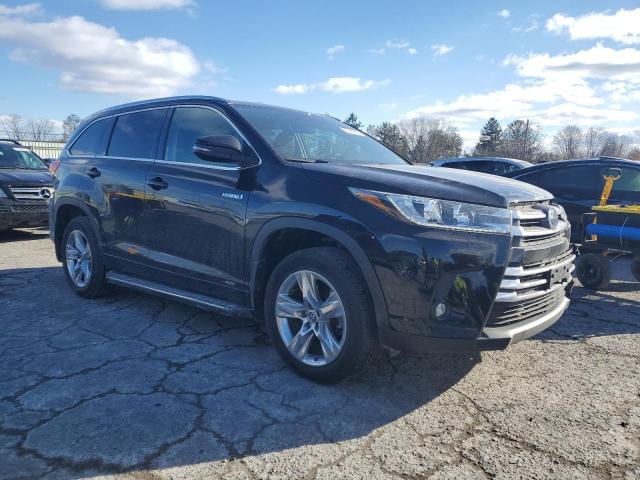  TOYOTA HIGHLANDER 2019 Черный