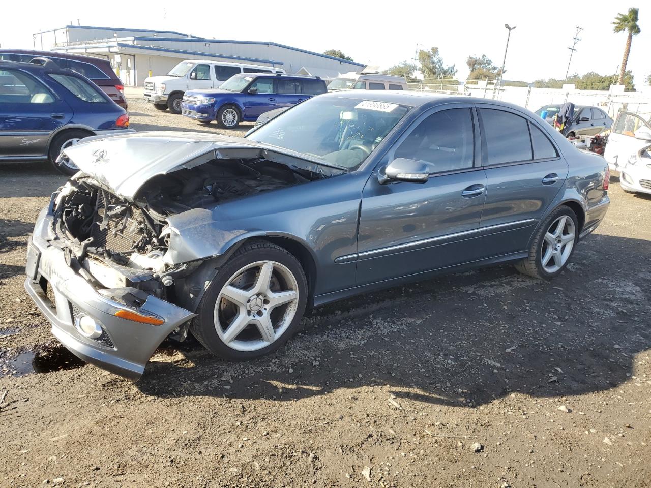 2009 Mercedes-Benz E 350 4Matic на продаже в San Diego, CA - Front End