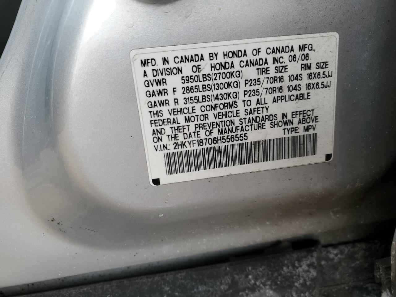 2006 Honda Pilot - Image 12
