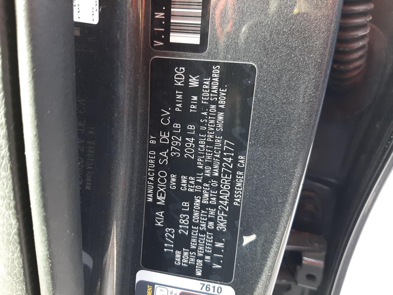 2024 Kia Forte - Image 12