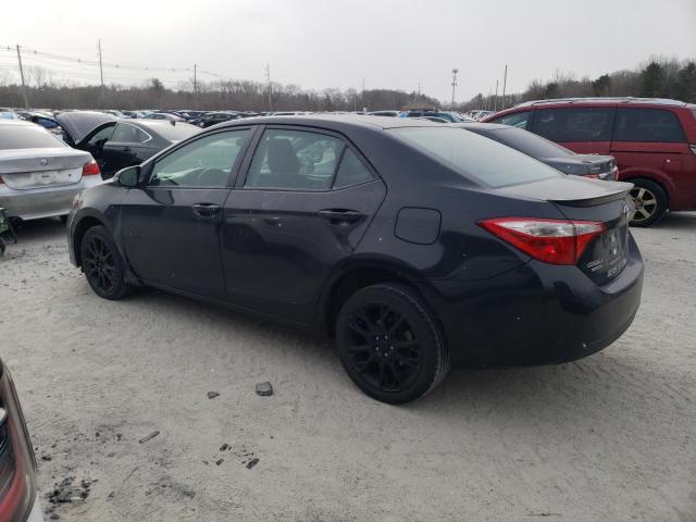  TOYOTA COROLLA 2016 Czarny