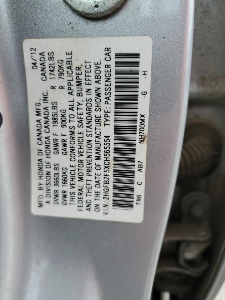 2012 Honda Civic - Image 15