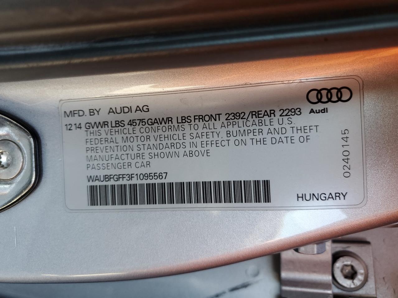 2015 Audi A3 - Image 12