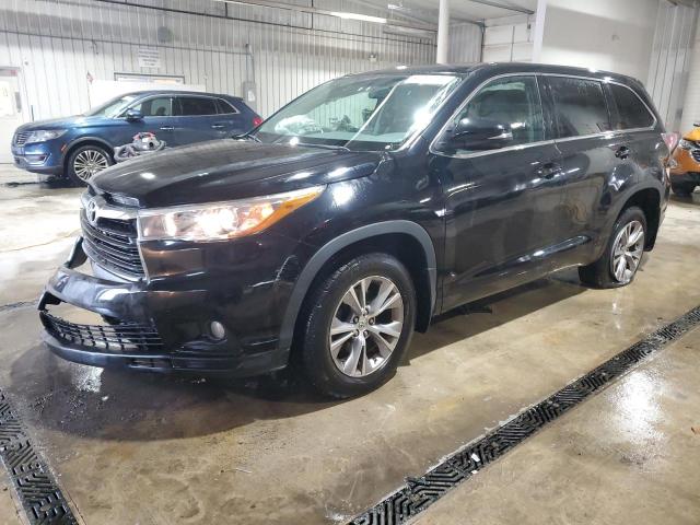  TOYOTA HIGHLANDER 2015 Чорний