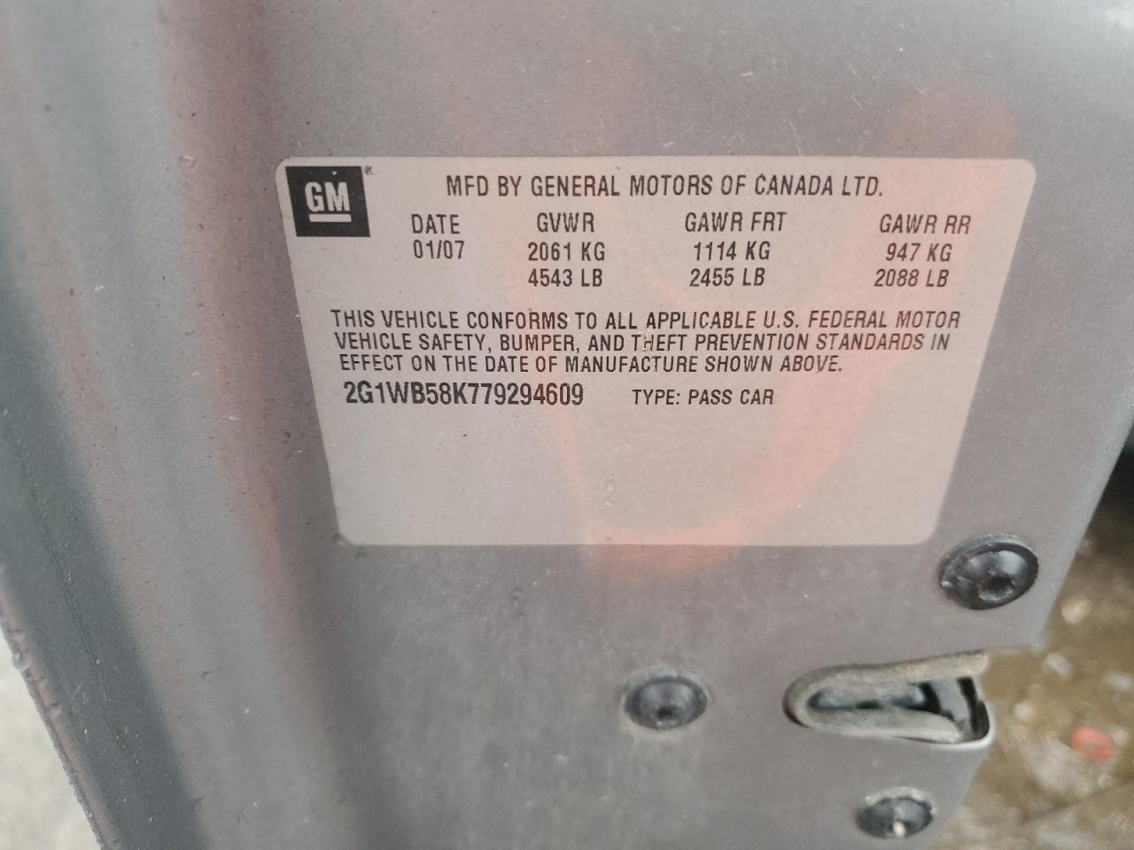 2007 Chevrolet Impala - Image 13
