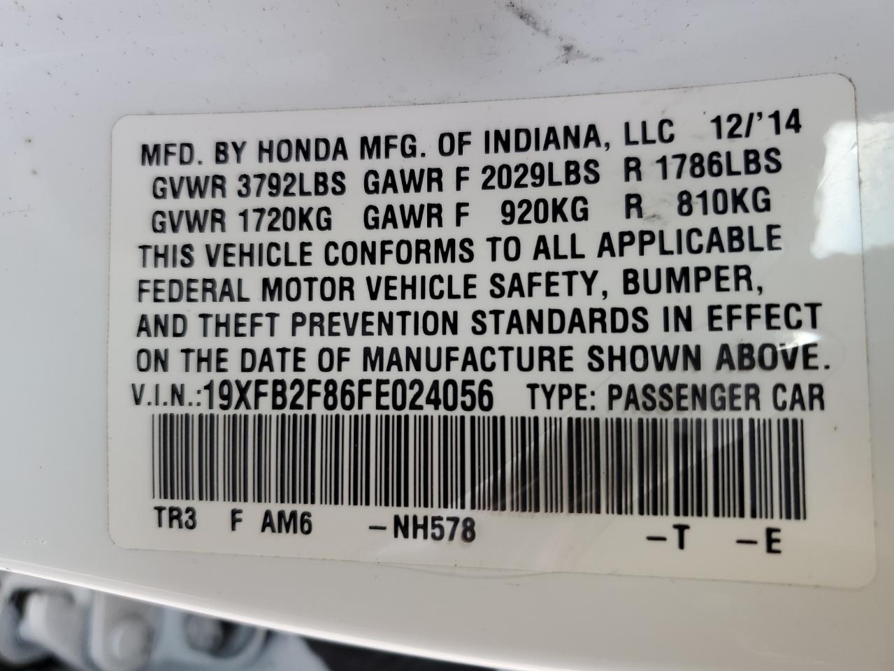 2015 Honda Civic - Image 12