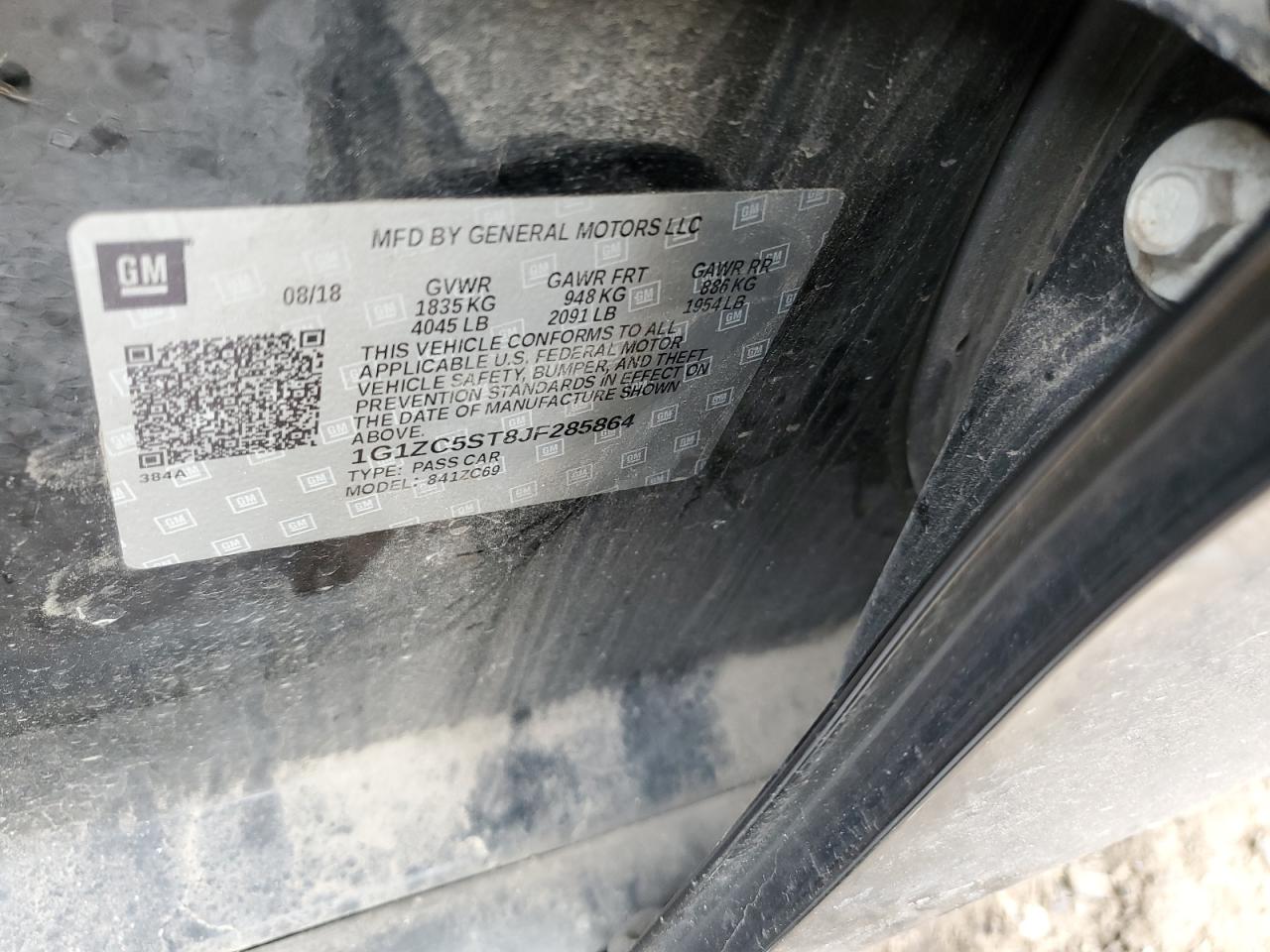 2018 Chevrolet Malibu - Image 12