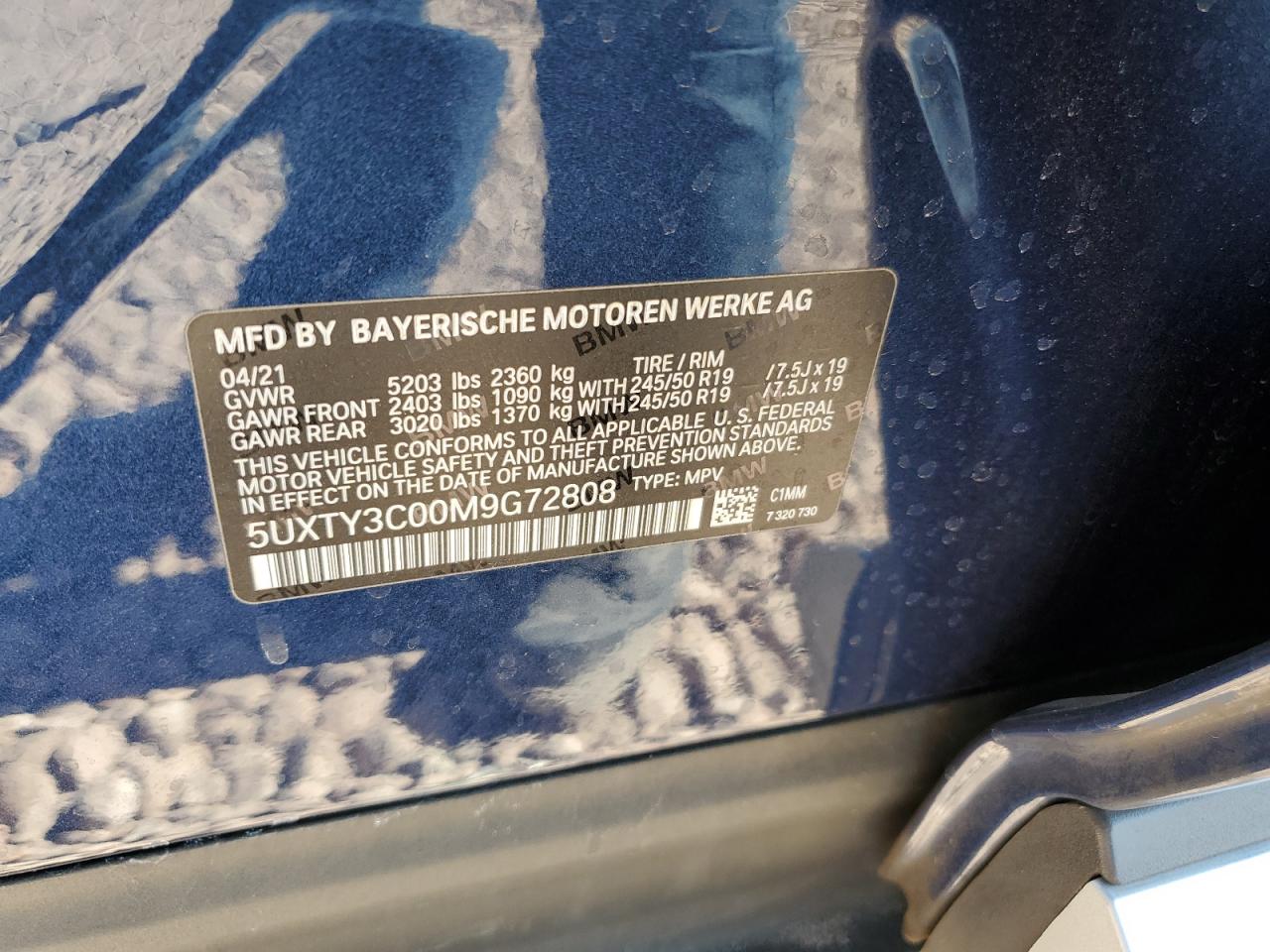 2021 BMW X3 - Image 13