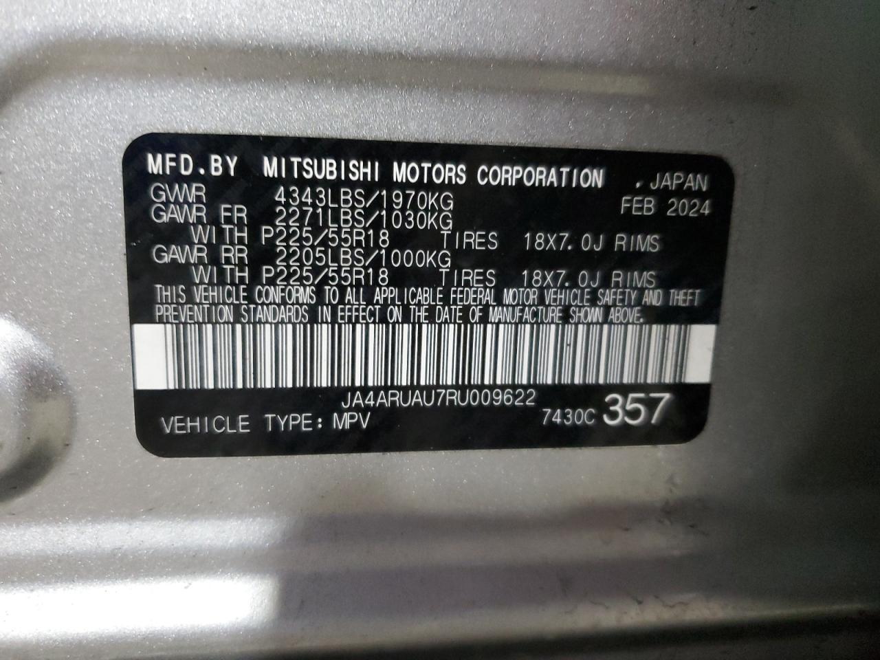 2024 Mitsubishi Outlander - Image 13