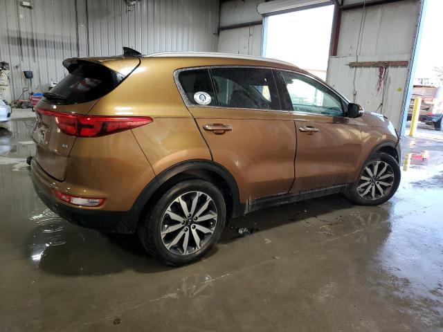  KIA SPORTAGE 2017 Brown