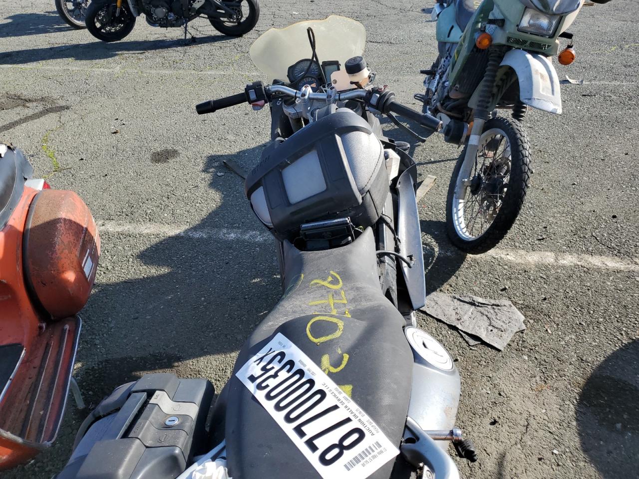 2007 BMW F800 St VIN: WB10244047ZR10586 Lot: 87700035