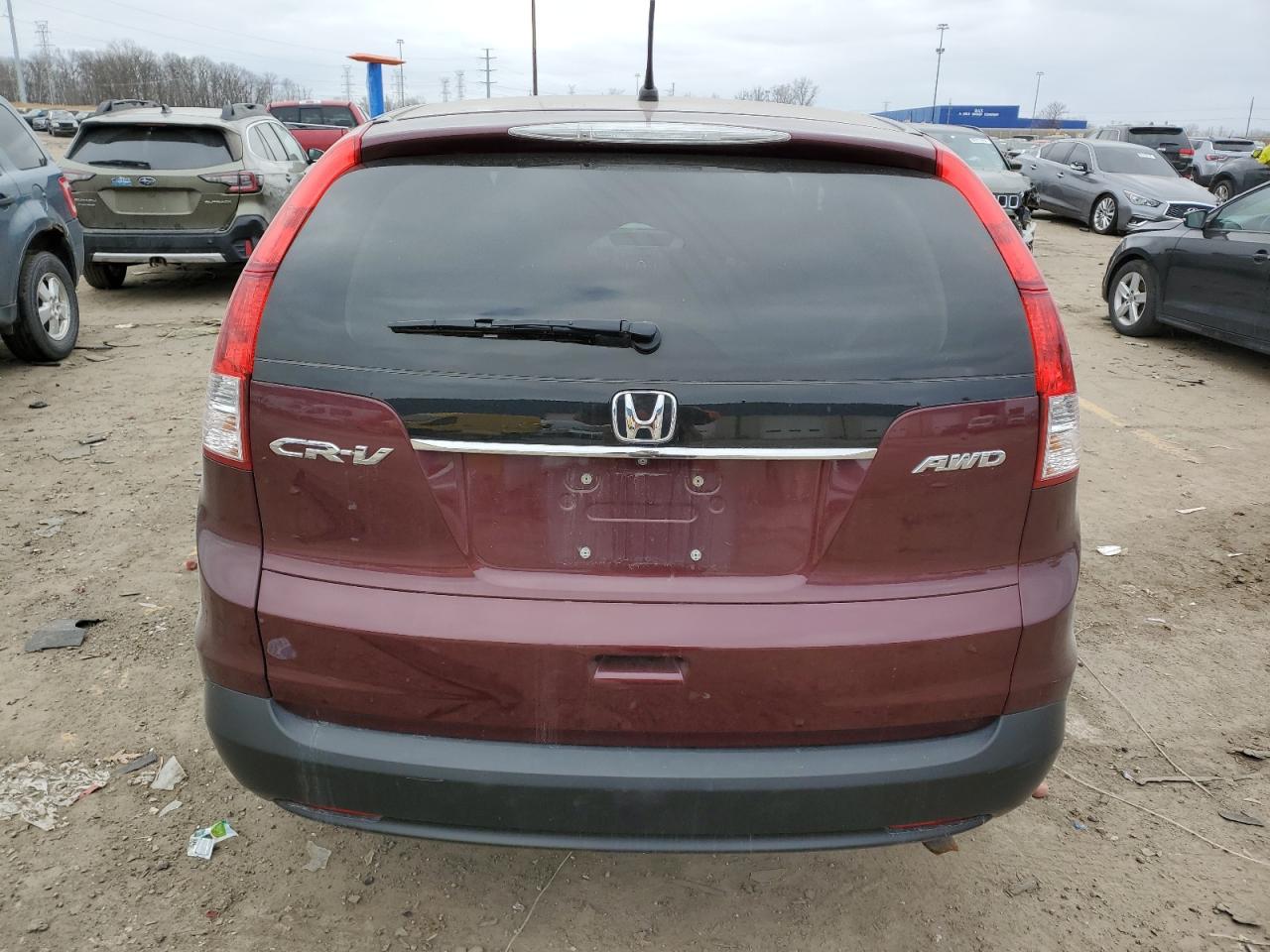 2014 Honda Cr-V Ex VIN: 5J6RM4H57EL076916 Lot: 87870825