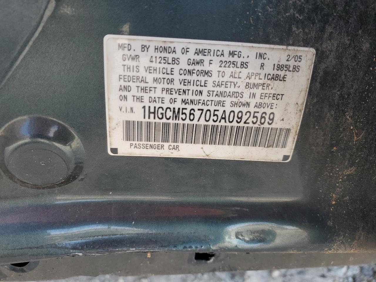 2005 Honda Accord - Image 14