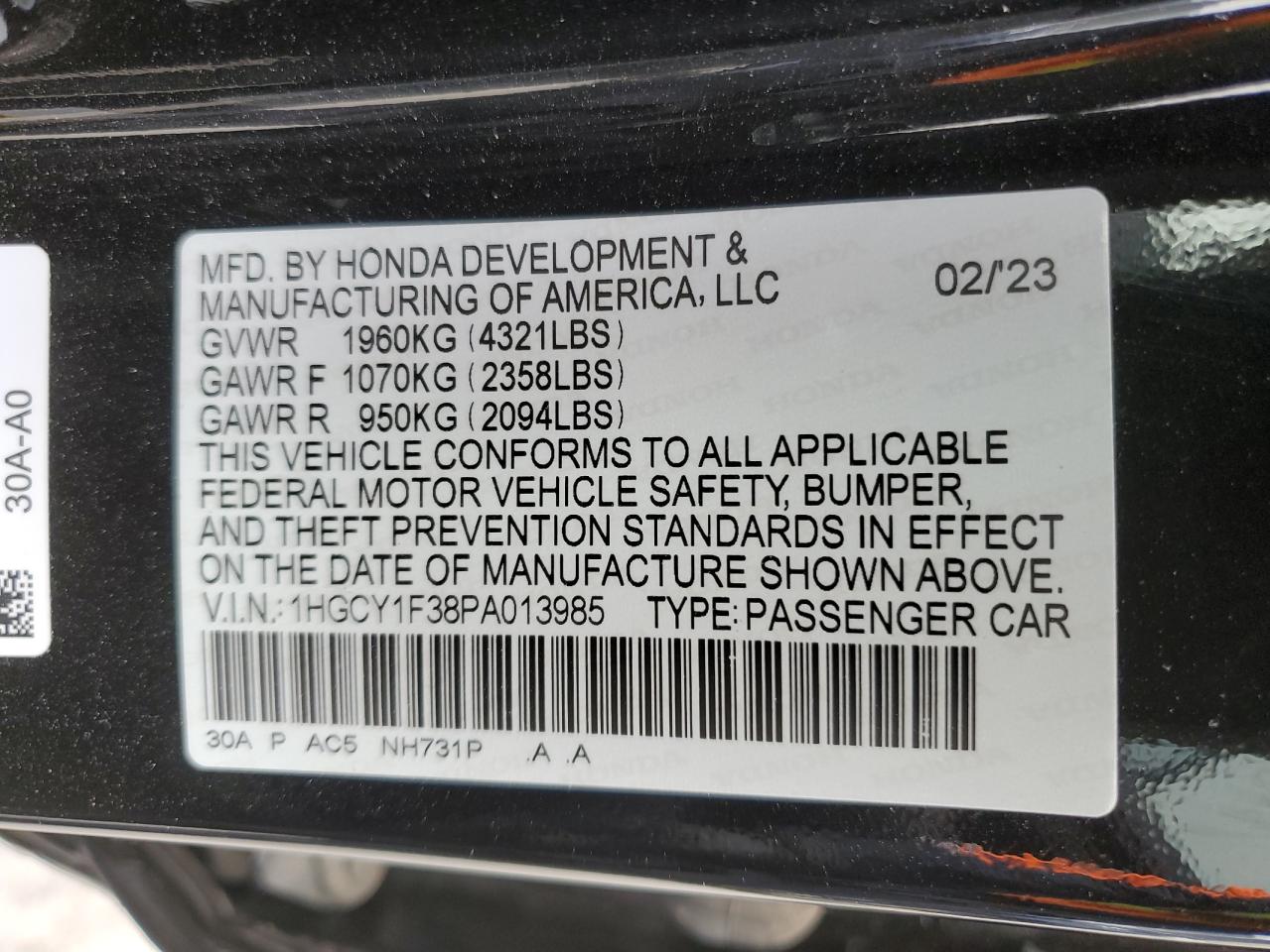 2023 Honda Accord - Image 12