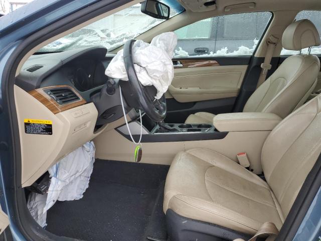  HYUNDAI SONATA 2015 Granatowy