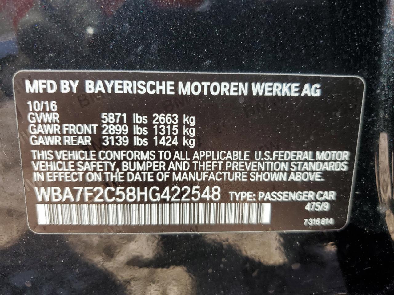 2017 BMW 7er - Image 12