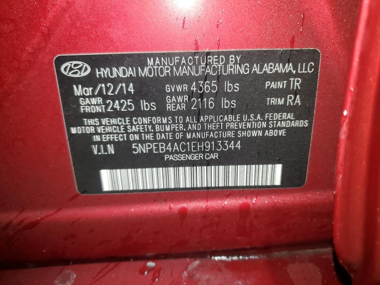 2014 Hyundai Sonata - Image 13