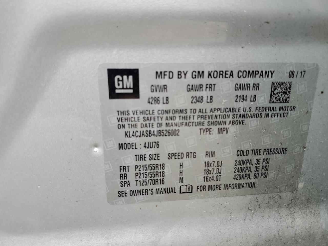 2018 Buick Encore - Image 12