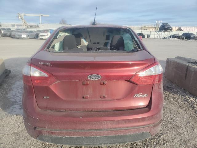  FORD FIESTA 2017 Червоний