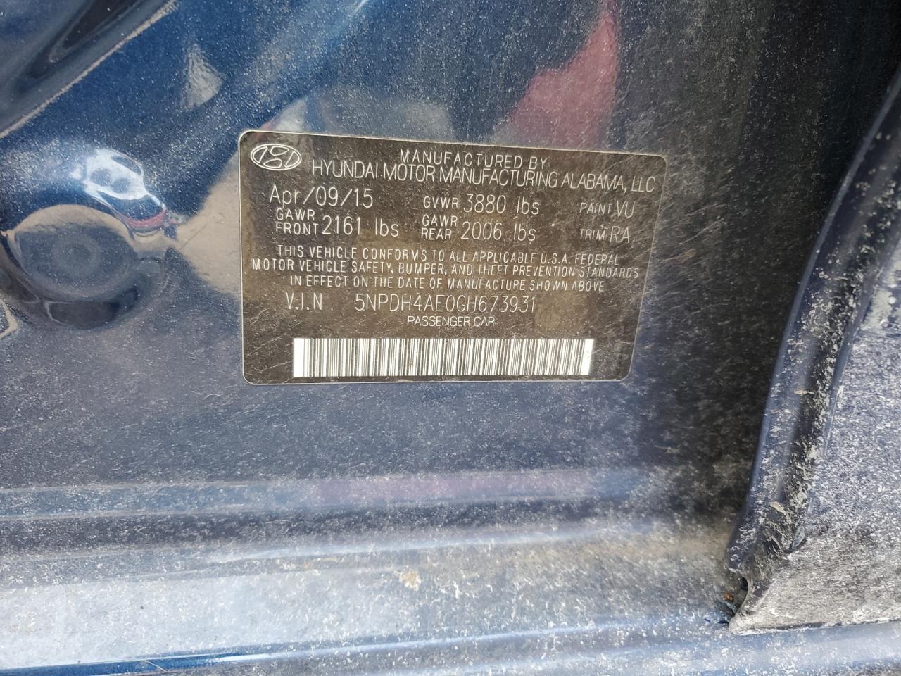 2016 Hyundai Elantra - Image 14